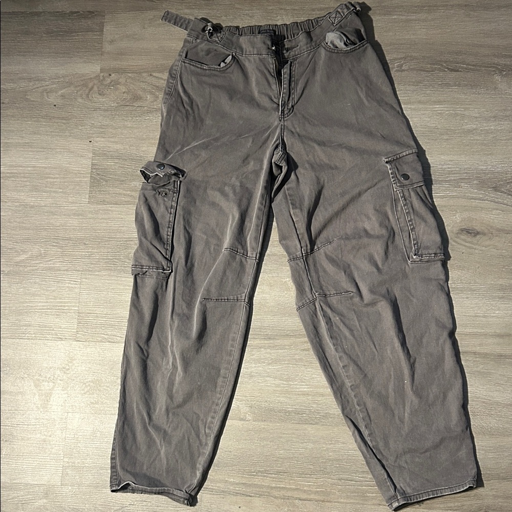Men's Gray Cargo Pants